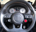 Volant Sport en Carbone et Cuir Perforé (Style Supercar)