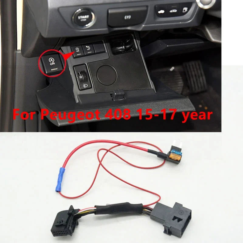 Annuleur d'arrêt automatique intelligent pour voiture, dispositif d'élimination du moteur de démarrage, câble de désactivation pour KIT 208, 308, 2008, 3008, 408, 508