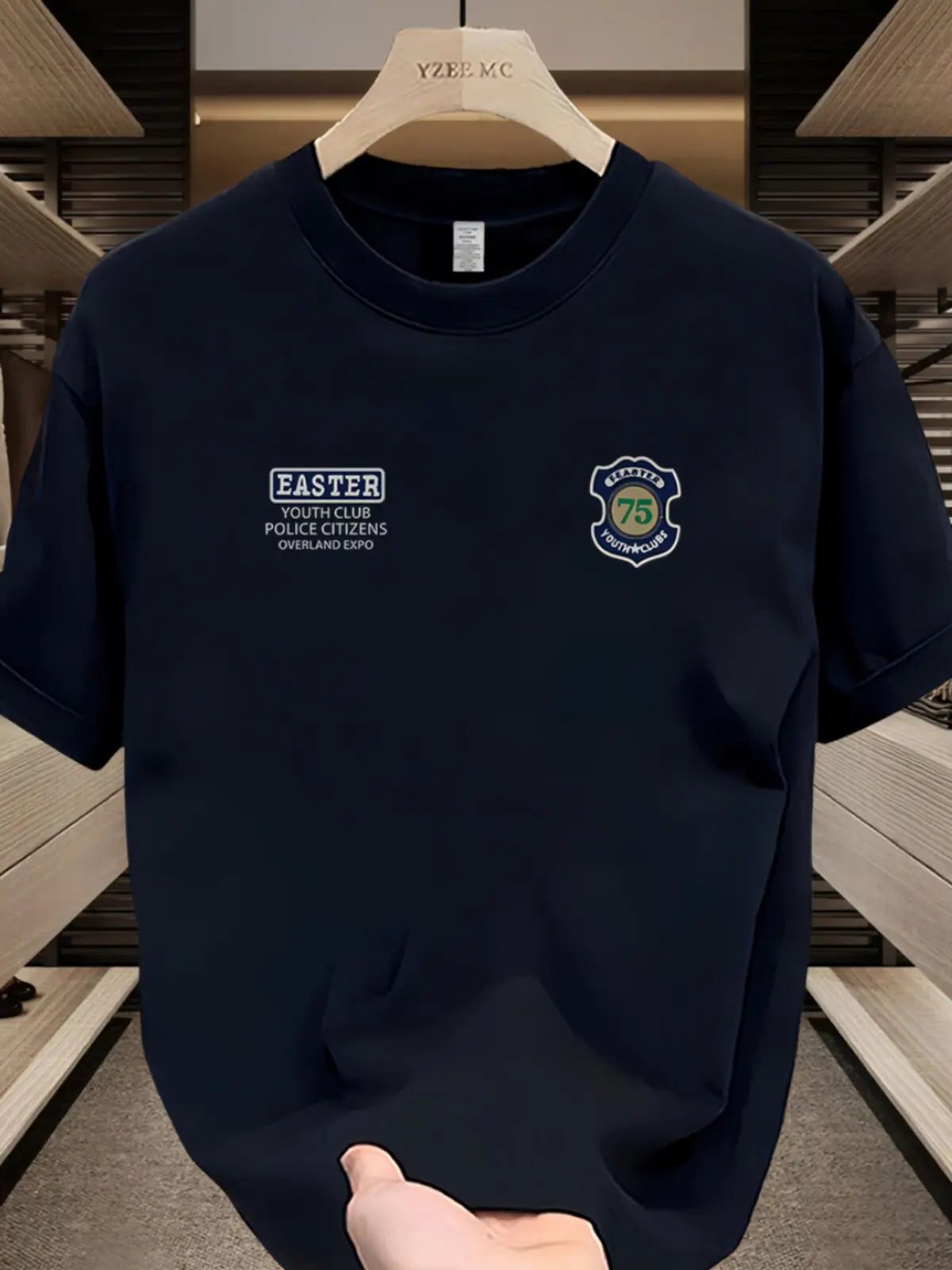 Vêtements pour hommes - T-shirt imprimé de haute qualité, décontracté et confortable, à manches courtes pour l'été