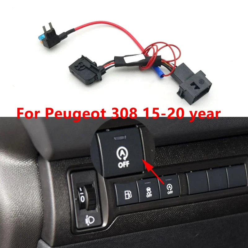 Annuleur d'arrêt automatique intelligent pour voiture, dispositif d'élimination du moteur de démarrage, câble de désactivation pour KIT 208, 308, 2008, 3008, 408, 508