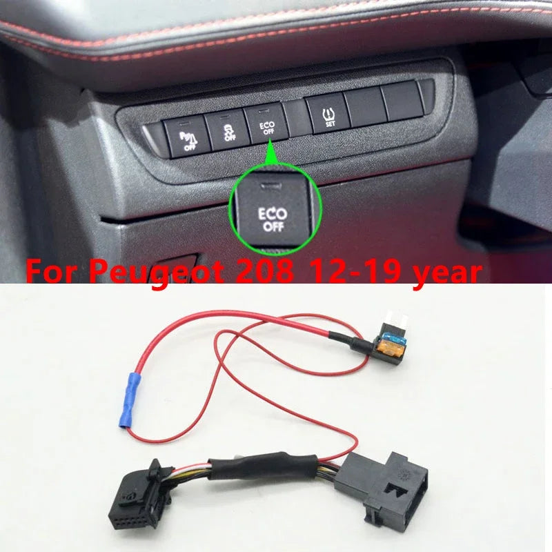 Annuleur d'arrêt automatique intelligent pour voiture, dispositif d'élimination du moteur de démarrage, câble de désactivation pour KIT 208, 308, 2008, 3008, 408, 508