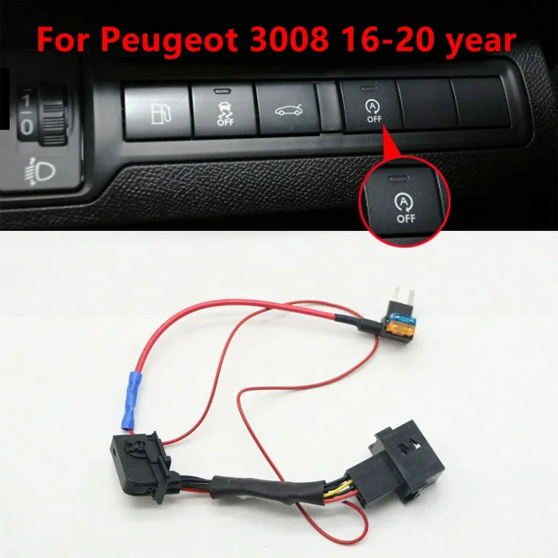 Annuleur d'arrêt automatique intelligent pour voiture, dispositif d'élimination du moteur de démarrage, câble de désactivation pour KIT 208, 308, 2008, 3008, 408, 508