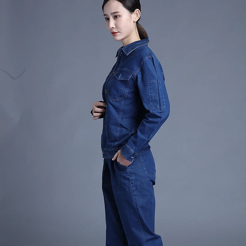 Vêtements de travail avec logo imprimé pour hommes, uniformes d'atelier, vêtements de mécanicien